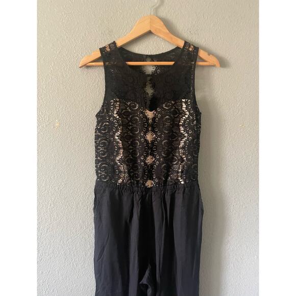 Anthropologie Elevenses‎ Lace Jumpsuit - Picture 5 of 9